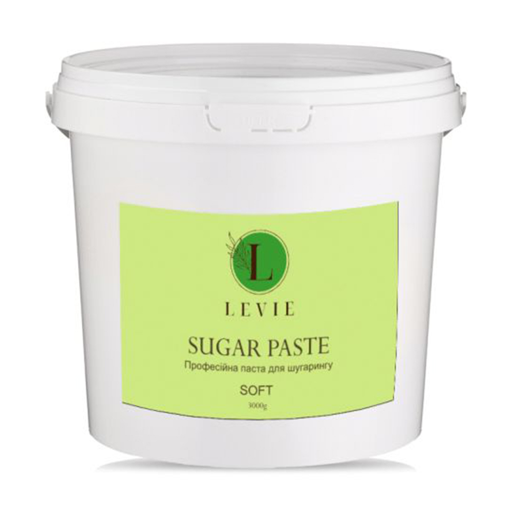 Цукрова паста для шугарингу Levie Sugar Paste Soft Лайм, 3 кг